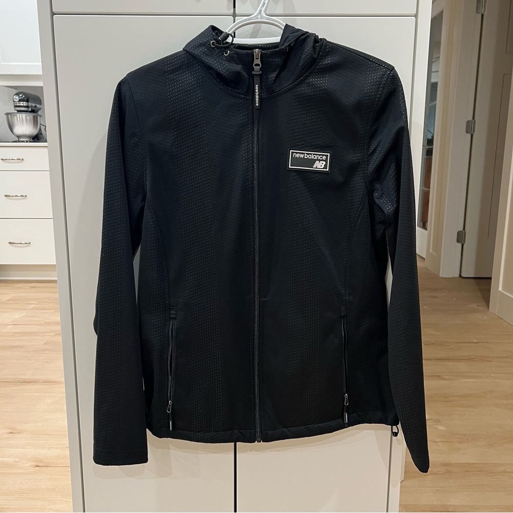 New Balance Black Women Jacket Size Small